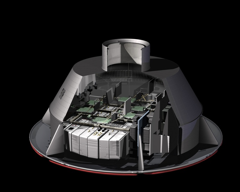 Illustration for article titled Orion Crew Test Module Timelapse Build